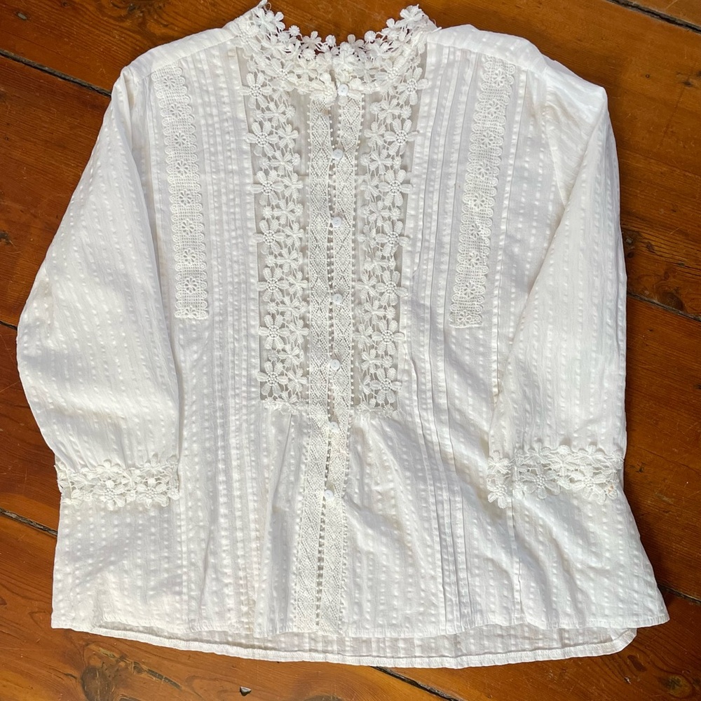 Embellished blouse, size 2XL